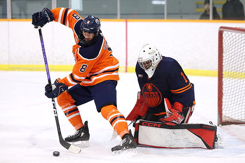 Jr. Oilers Orange vs. Blue